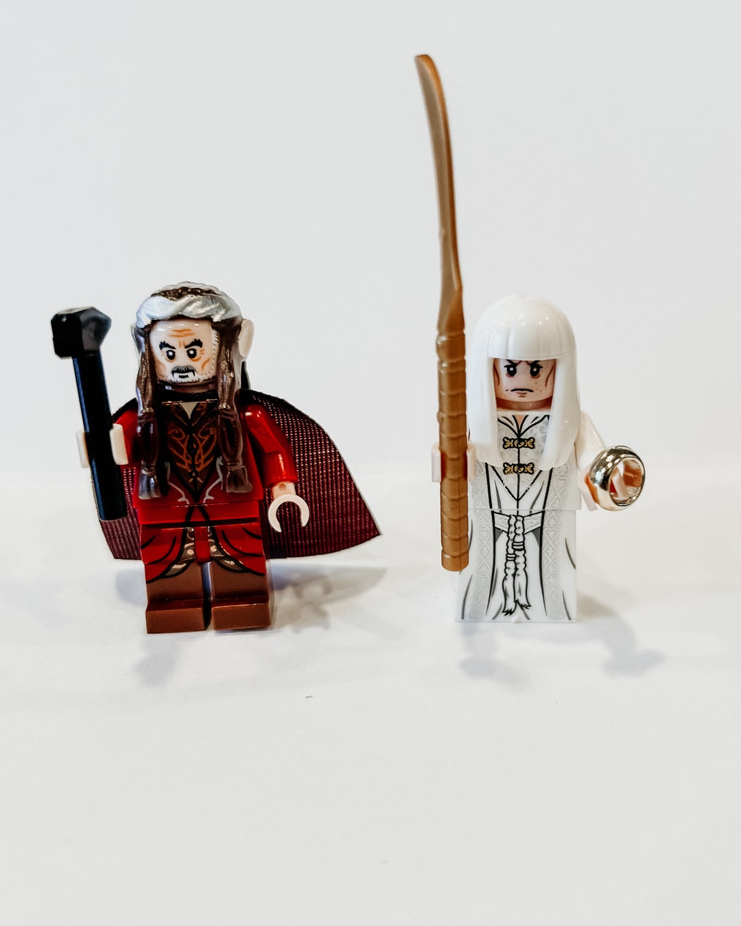 Annatar LEGO Minifigs Set - Elven Sauron & Celebrimbor Figures