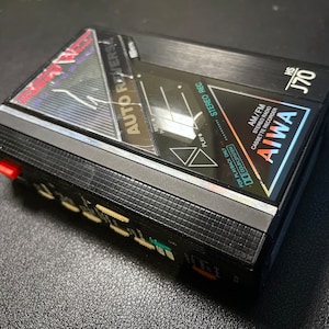 Vintage Aiwa Portable Cassette Player (1986)
