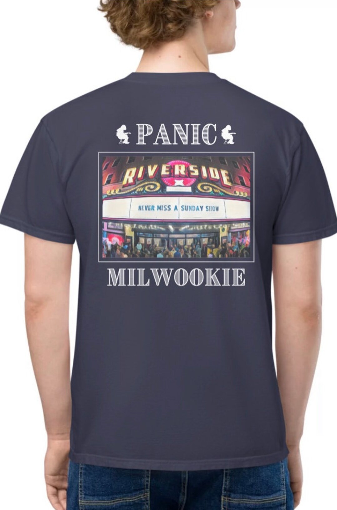 WSP Panic Shirt Widespread Panic Milwaukee Milwookie Comfort Colors