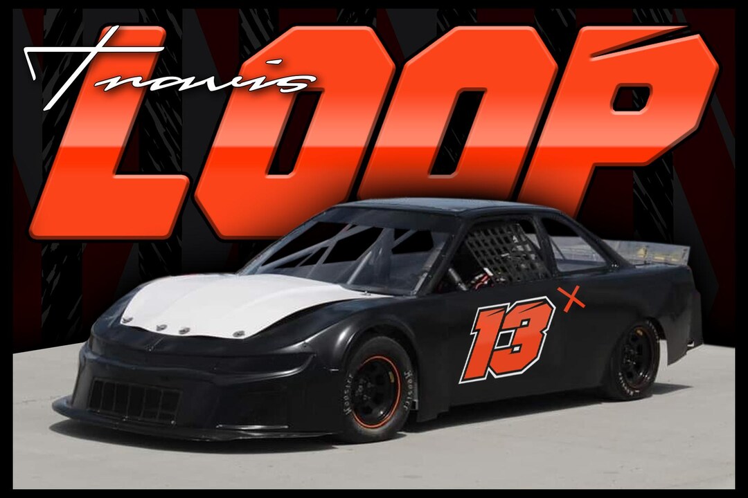 Custom Motorsports Hero Card Designs - Etsy