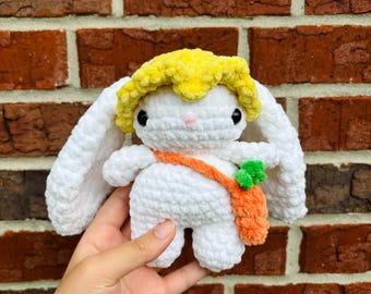 Crochet Farmer Bunny
