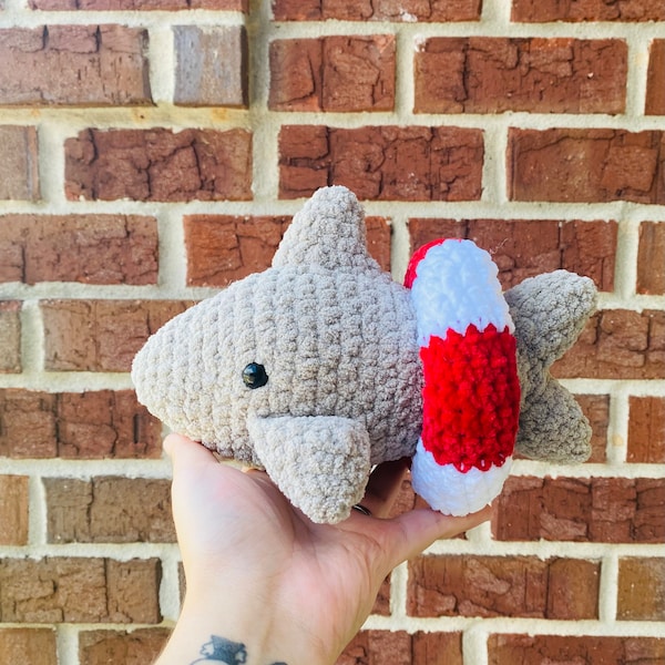Chubby Shark Plush Pattern - Etsy