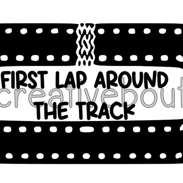 First Lap Around the Track Birthday Etsy Australia
