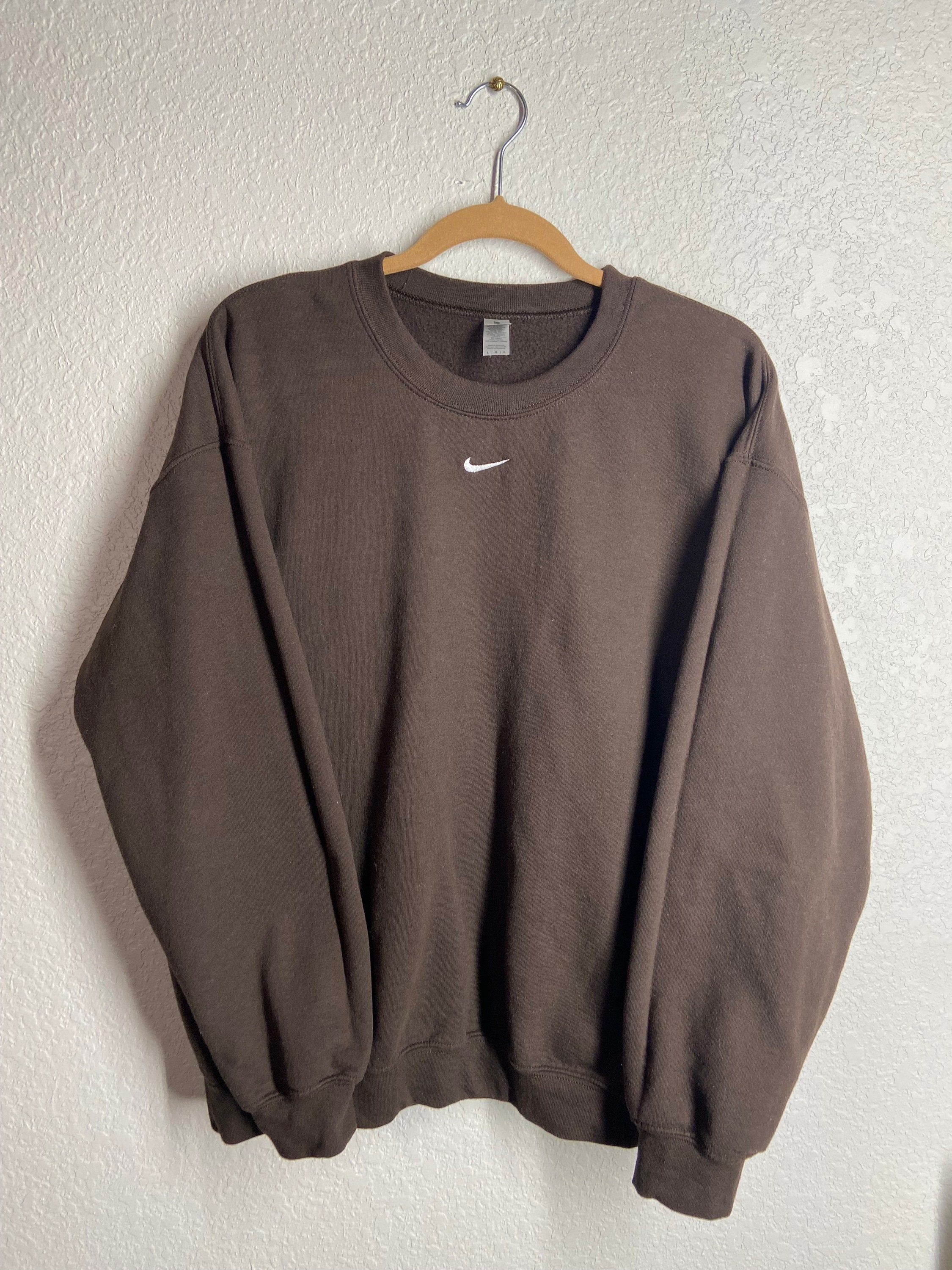 Buy Brown Nike Crewneck Online In India - Etsy India