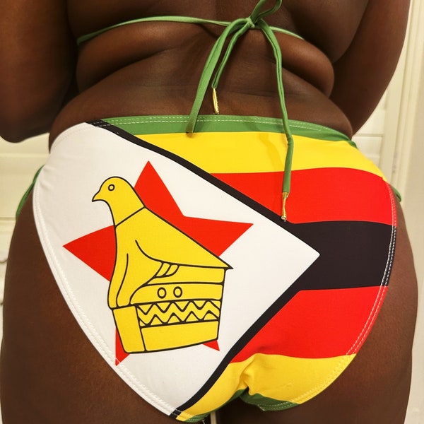 Zimbabwe Flag Bikini