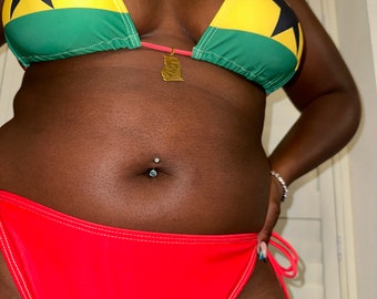 Ghana Flag Bikini