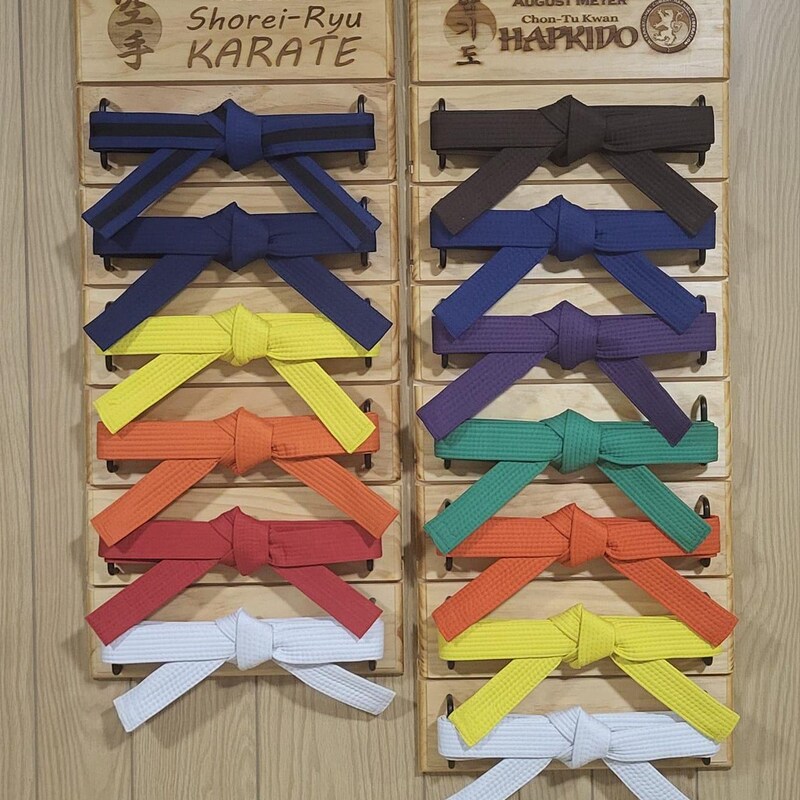 Karate Belt Display - Etsy