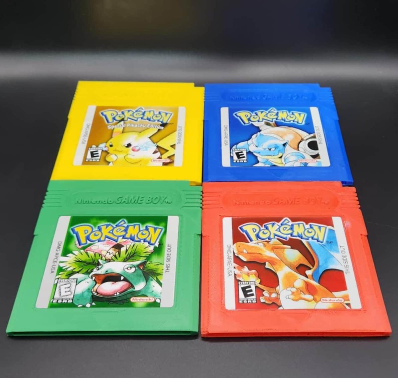 Retro Cartridge Coasters – Yellow, Red, Blue, & Green - All (Set of 4)