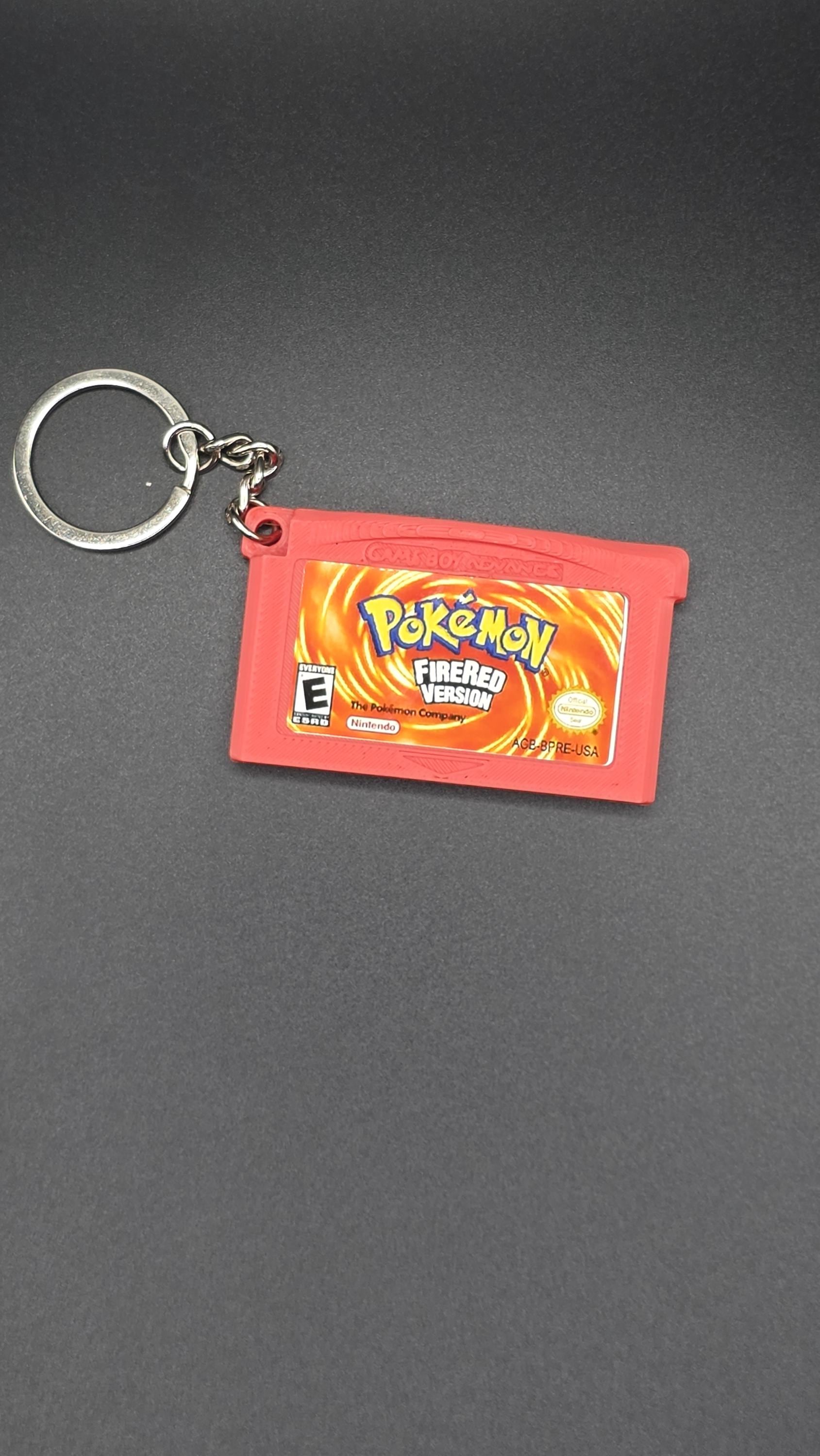 Retro Handheld Game Cartridge Keychain - 3D Printed Mini Cartridge ...