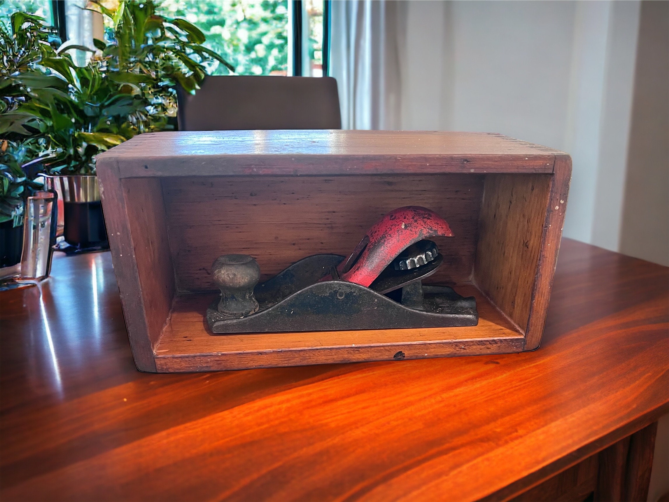 Special Estate Find Wooden Dovetail Box Unique Gift Idea Handcrafted