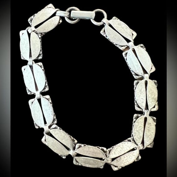 Antique Art Deco Sterling Silver Bracelet