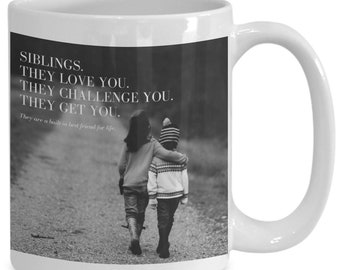 Taza Hermanos - Regalo para hermanos