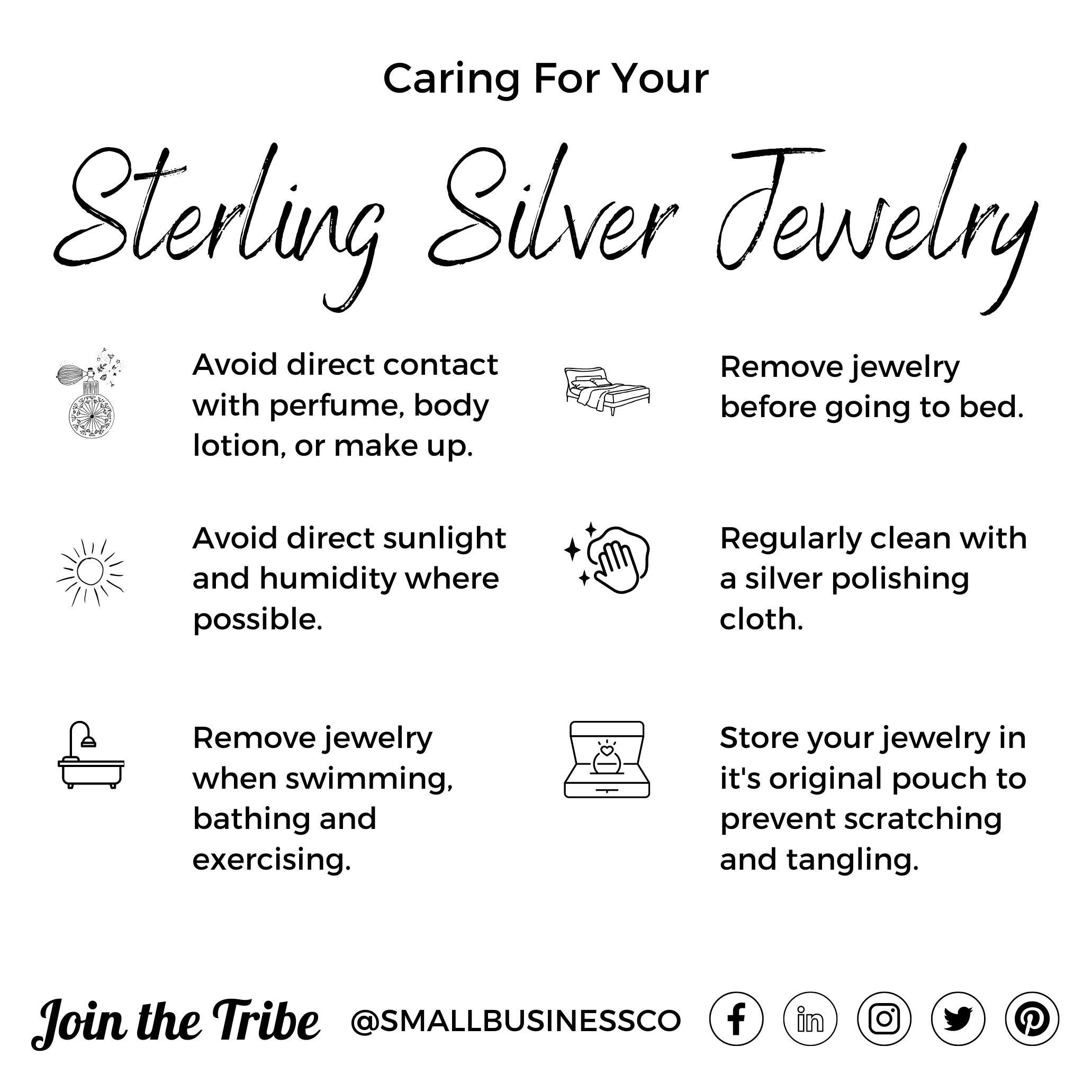 Care and Cleaning Tips for Sterling Silver – Eternity