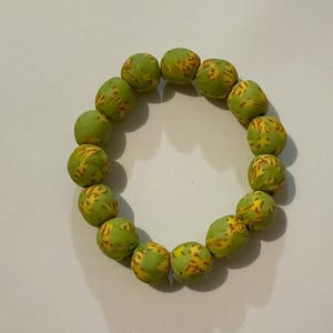 African beaded bracelet