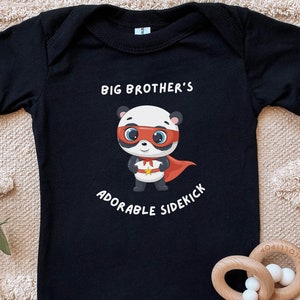 superhero baby onesie, comic baby shower gift, comic book child, new born gift,hero shower present, big brother&#39;s adorable sideskick