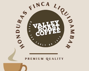 12oz Bag Ground Whole Bean Coffee- Freshly Roasted - Honduras Coffee - Coffee Gifts