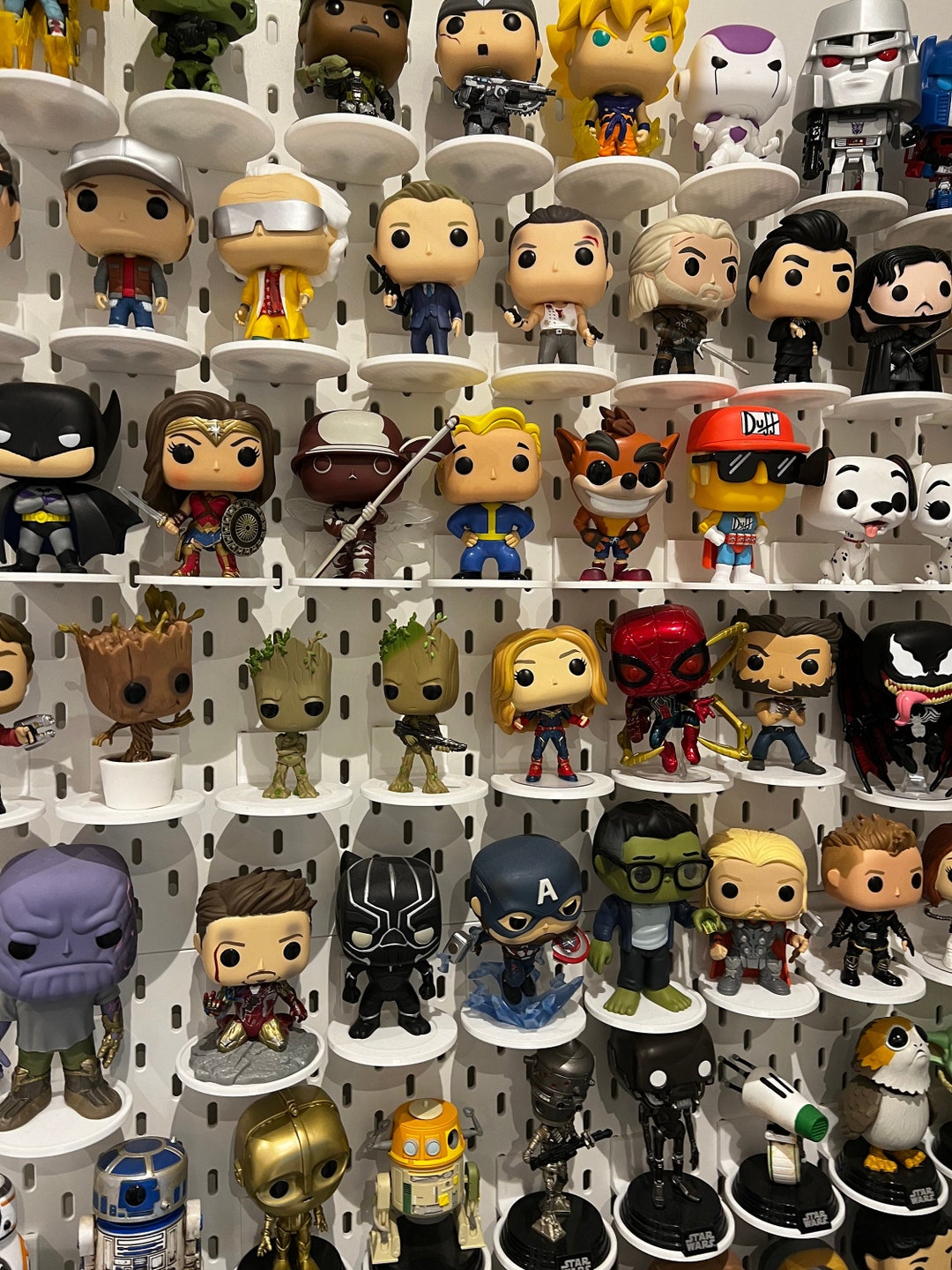 Funko Pop Out of Box Display for IKEA SKADIS Pegboard Etsy