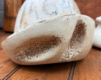 Antique wooden hat block.
