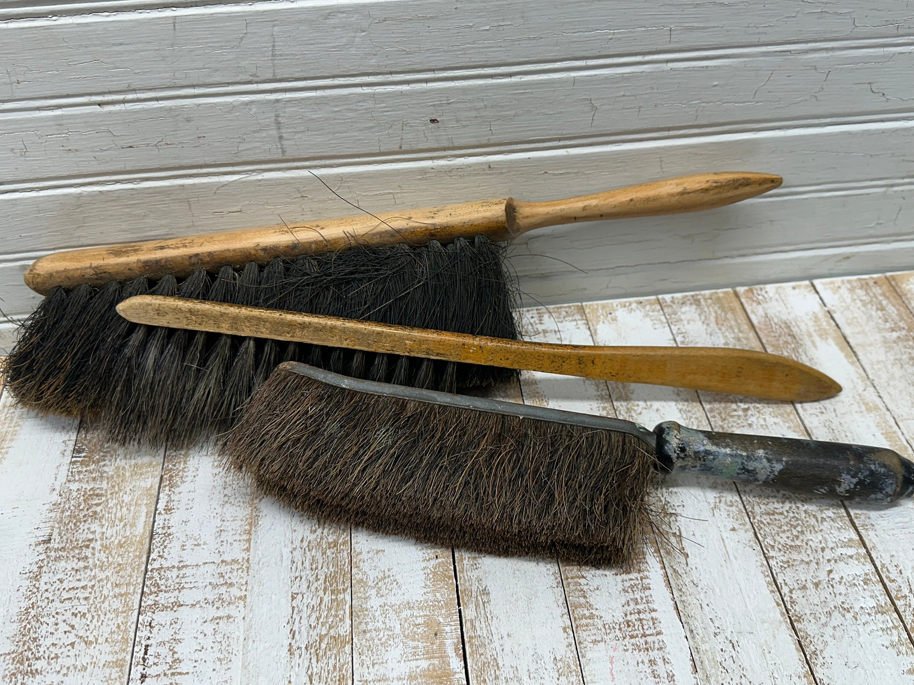Hand Crafted Vintage Drafting Brush Wooden by West Vintage Trading