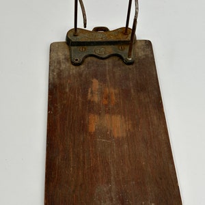 Antique office clipboard