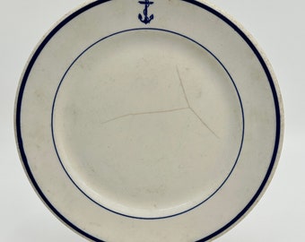 Vintage Navy plate - Shenango