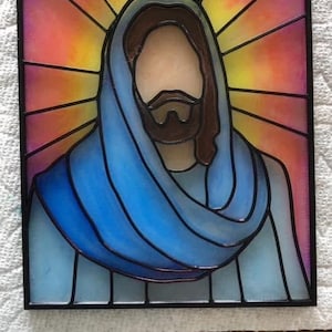 Craft BULK item of Walk with Me Faux Stained Glass Craft, Girl and Boy versions YM/YW 2026 Theme imagen 15