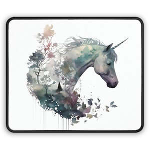 Unicorn Mouse Pad | Magical Design | Non-Slip Desk Accessory for Fantasy Lovers | Perfect Gift for Friends, Family, and Enchanted Dreamers