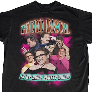 Pedro Pascal T-Shirt: Vintage Wash 90s Hip Hop Style