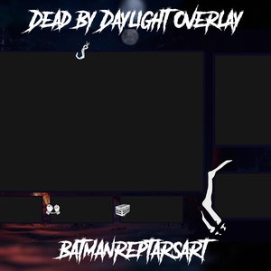 Dood bij daglicht geanimeerde overlay | Stream-overlay | Scherm | Trek | YouTube | Webcamrand | Scène | Waarschuwingen | Panelen | DBD | Geanimeerd