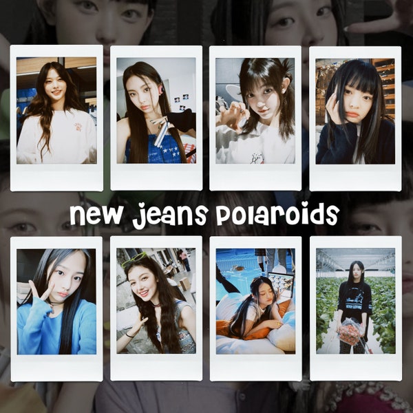 New Jeans Member Polaroid Set