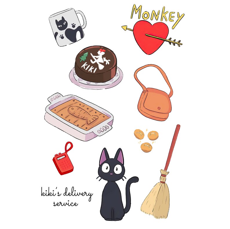 Ghibli Anime PNG Ghibli Anime Svg Studio Cutting Files for - Etsy