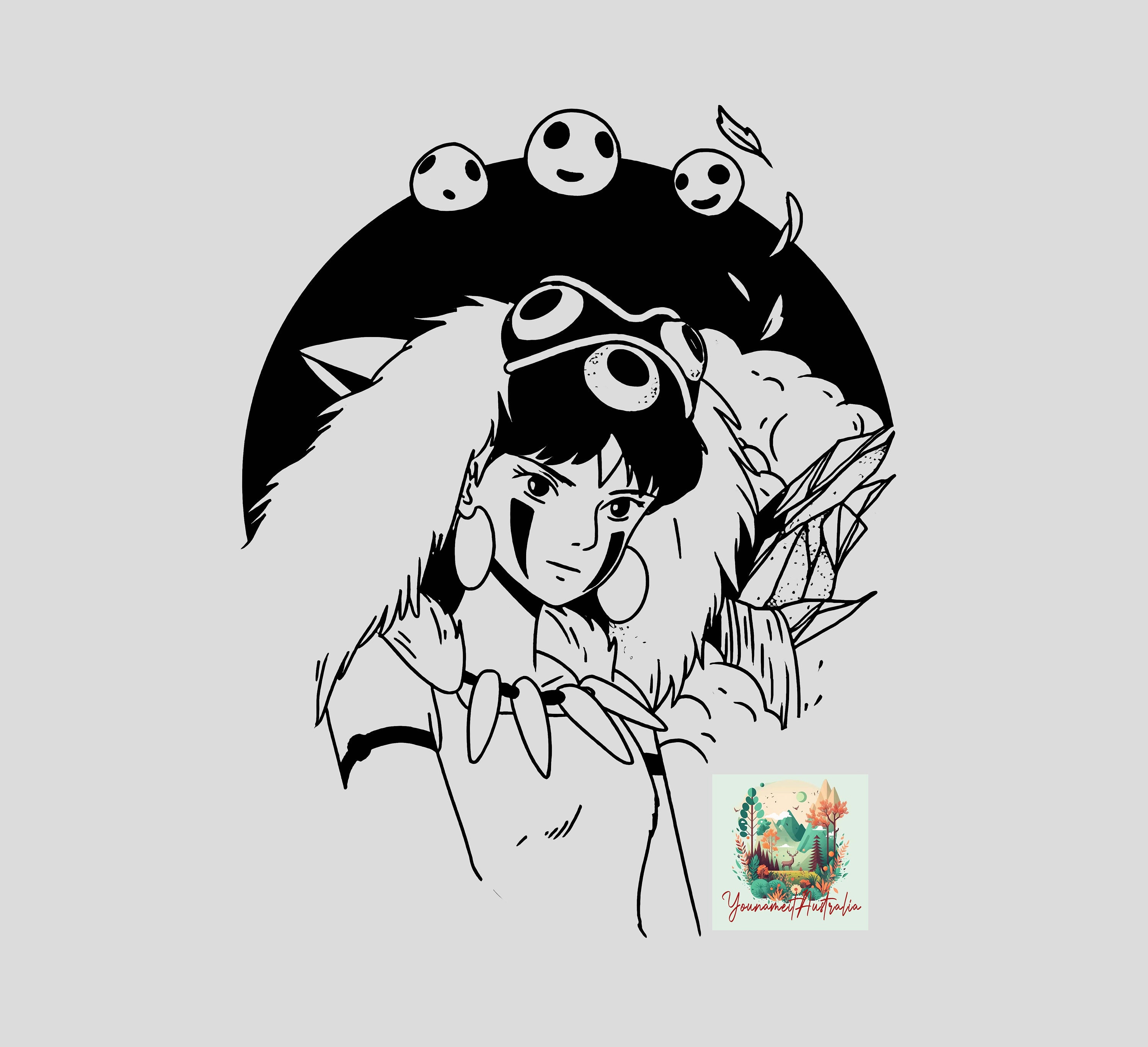 Ghibli Anime PNG Ghibli Anime Svg Studio Cutting Files for - Etsy Australia