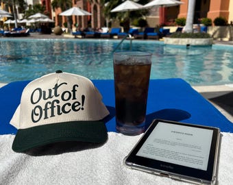 Out of Office SnapBack Hat | Vacation Hat