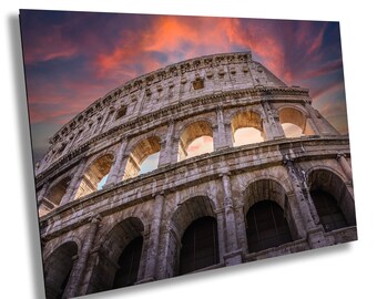 Italy Rome Colosseum, Amphitheatre, Rome Architecture, landscape photography - Large Print/Canvas/Acrylic/Metal