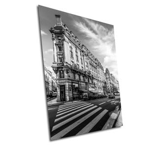 Paris Photography, Paris building, black and white photography, Large Wall Art Prints, Travel Photography on Print/Canvas/Acrylic/Metal