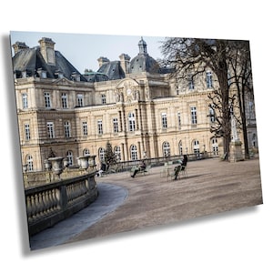 Luxembourg Garden in Paris, French Parisian style print, photography on Large Print/Canvas/Acrylic/Metal