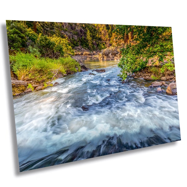 River in Tasmania, Aussie river, country wall art, triptych, photography on Large Print/Canvas/Acrylic/Metal