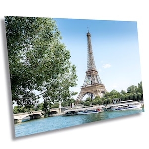 Paris Eiffel Tower, France, Eiffel Tower Art Print, Paris Travel Poster, wall decor photography on Large Print/Canvas/Acrylic/Metal