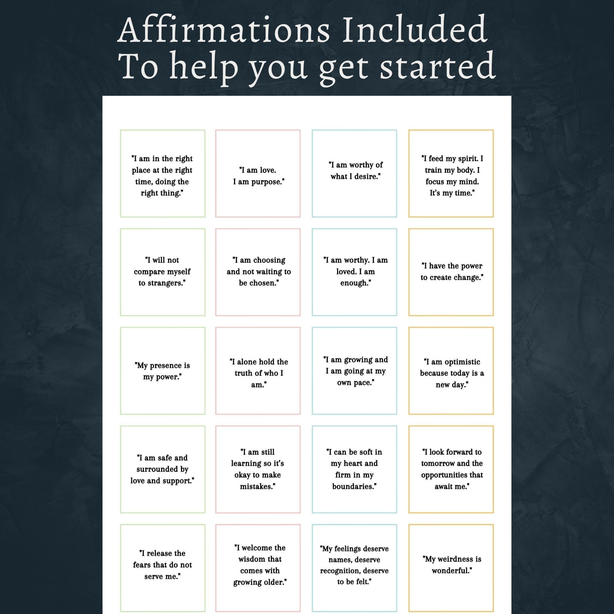 Affirmations Jar, DOWNLOAD, Affirmation Jar Words, Affirmation Jar ...