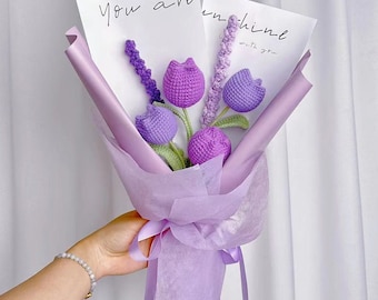 Crochet Flower Bouquet: Handmade Birthday Gift