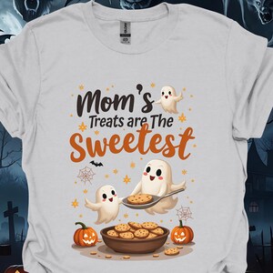 Sweetest Mom Treats - Unisex Soft style tee, Perfect Mom Gift for Fall & Halloween Apparel.
