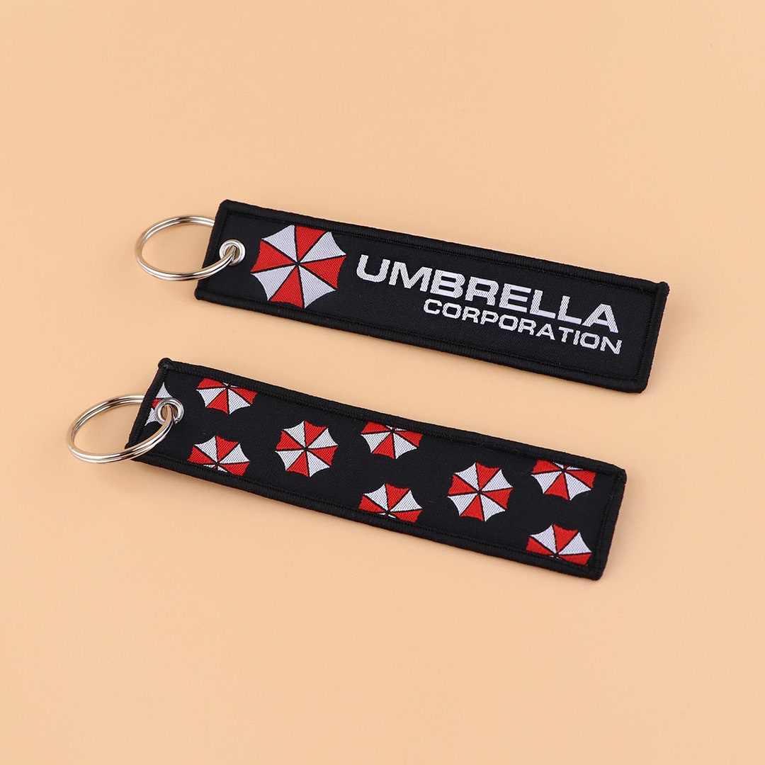 Resident Evil Keychain Tag Keychain Key Tag Keyring Ring Etsy