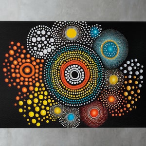 Australian Style Art Print, Digital Download, Traditional Australian Wall Art, Contemporary Art, Modern Art, Abstract Art