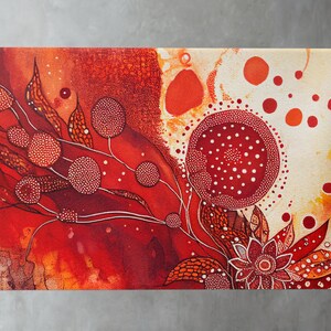 Australian Style Art Print, Digital Download, Traditional Australian Wall Art, Contemporary Art, Modern Art, Abstract Art