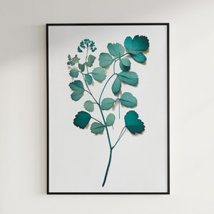 Botanischer Druck, botanischer Kunstdruck, botanisches Poster, digitaler Download, botanischer Kunstdruck, Pflanzendruck, Blumen