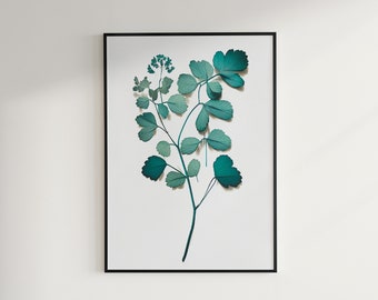 Botanical Print, Botanical Art Print, Botanical Poster, Digital Download, Botanical Art Print, Plant Print, Flowers