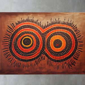 Australian Style Art Print, Digital Download, Traditional Australian Wall Art, Contemporary Art, Modern Art, Abstract Art