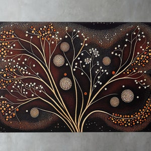 Australian Style Art Print, Digital Download, Traditional Australian Wall Art, Contemporary Art, Modern Art, Abstract Art
