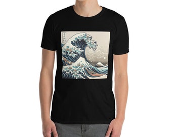 Kanagawa Waves T-Shirt / Japanese Wave Graphic Tee / The Great Wave Off Kanagawa T-Shirt / Ocean Wave Japanese Art T-Shirt / Unisex T-Shirt