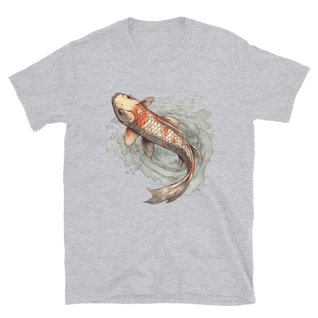 Koi Fish Shirt Koi Pond Dreams Asian Style Shirt - Etsy